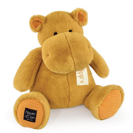 Hippo Ocre 40cm HISTOIRE D'OURS