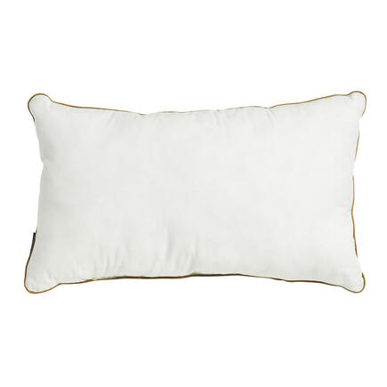 Coussin Brodé Belleville 30x50 cm Ecru MAISON CHARLOTTE - 2