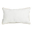 Coussin Brodé Belleville 30x50 cm Ecru MAISON CHARLOTTE - 2