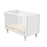 Lit bébé 60x120 ELEONORE Blanc