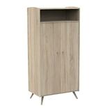 Armoire 2 portes 1 niche ACCESS Bois