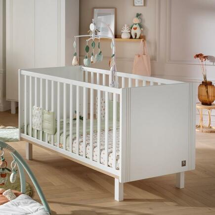 Lit bébé 70x140 ELEONORE Blanc SAUTHON - 5