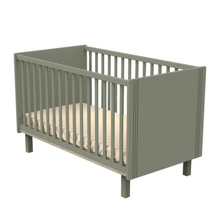 Lit bébé 70x140 ELEONORE Kaki SAUTHON