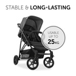 Poussette TRIO Rapid 4 Trioset Gris HAUCK - 5