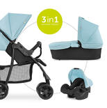 Poussette TRIO Shopper Trioset Bleu