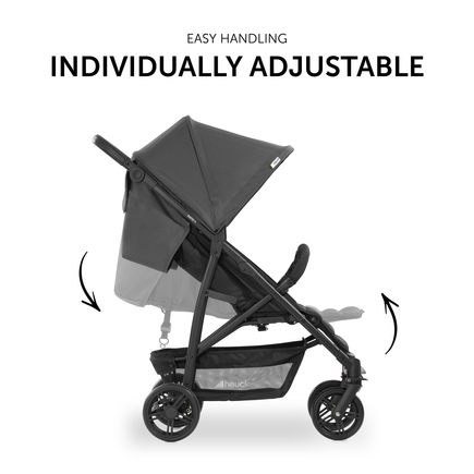 Poussette TRIO Rapid 4 Trioset Gris HAUCK - 2