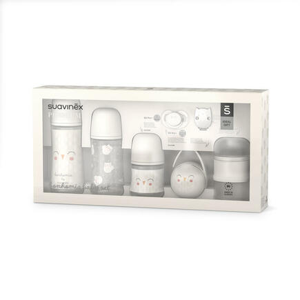 Coffret Cadeau De Naissance Gris SUAVINEX