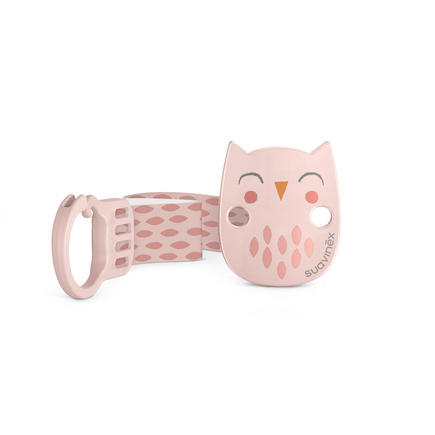 Attache Sucette Avec Ruban Rose SUAVINEX
