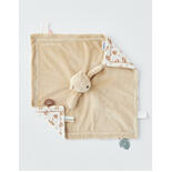 Doudou jour nuit veloudoux Beige Babou & Kendi