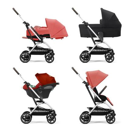 Poussette Eezy S Twist+ 2 SLV Hibiscus Red CYBEX - 7