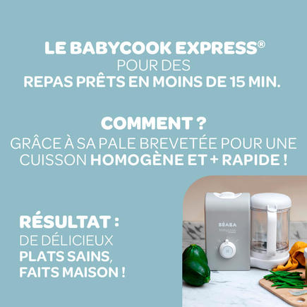 Vente en ligne pour bébé  Robot cuiseur Babycook Express Sage Gree