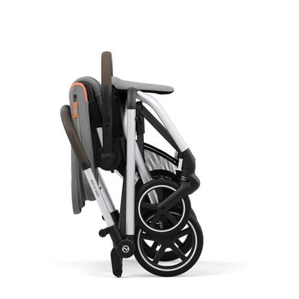 Poussette réversible tout-terrain CYBEX Eezy S Twist+ 2 - gris (lava grey)