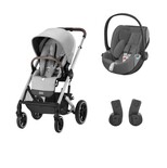 Poussette DUO Balios S Lux SLV Lava grey Cloud Z2 Soho Grey