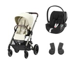 Poussette DUO Balios S Lux TPE Seashell Cloud Z2 Deep Black