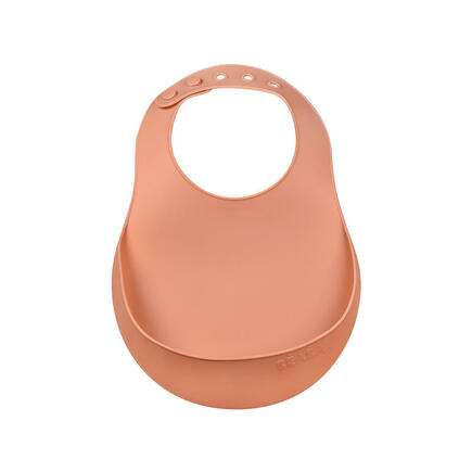 Bavoir silicone Terracotta BEABA