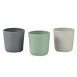 Lot de 3 verres silicone BEABA