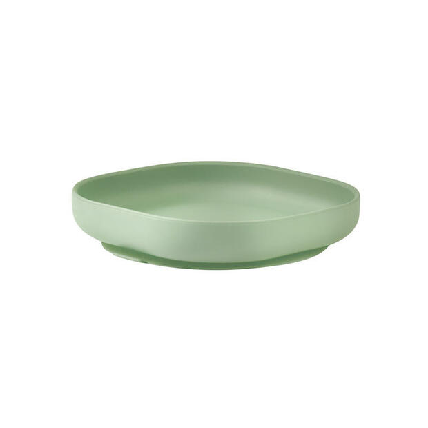 Assiette Silicone Ventouse - Sage Green