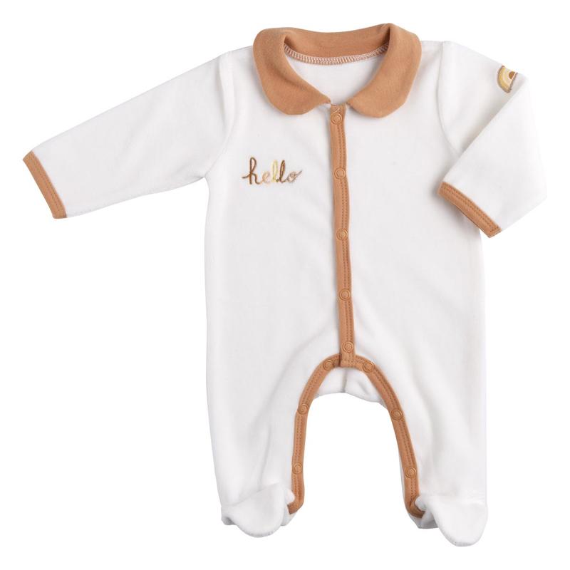 Pyjama Naissance écru SUNLIGHT SAUTHON Baby déco, Vente en ligne de  Vêtements bébé