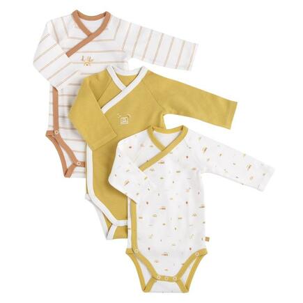 Lot de 3 bodies 6 mois SUNLIGHT SAUTHON Baby déco