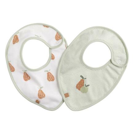 Lot de 2 bavoirs BOTANICA SAUTHON Baby déco - 2