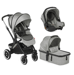 Poussette TRIO CROSSLIGHT + MICRO BB + IKOOS Dim Grey