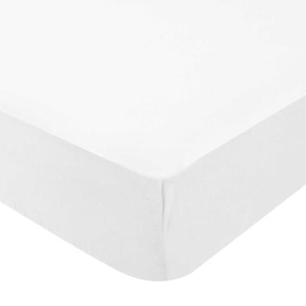 Drap-housse Jersey BIO 50 x 83 cm Blanc FEE MOI DORMIR