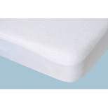 Protège-matelas éponge BIO 70 x 140 cm Blanc