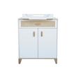 Petite Commode NAMI Cannes de Rotin Neige THEO - 5