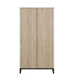 Armoire 2 portes Marcel Black GALIPETTE - 2