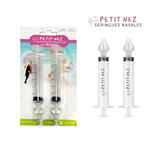 Mouche Bebe Electrique avec 2 Seringues Nasales 10ml, Veilleuse