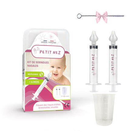 Kit Seringues Nasales PETIT NEZ, Vente en ligne de Mouche bébé