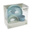 Coffret Repas en Silicone HAPPY CLOUDS Bleu DONE BY DEER - 3