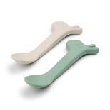 Lot de 2 Cuillères Silicone LALEE Vert