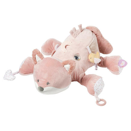 Peluche d'Activité 60 cm ALICE Renard Rose ALICE & POMME NATTOU