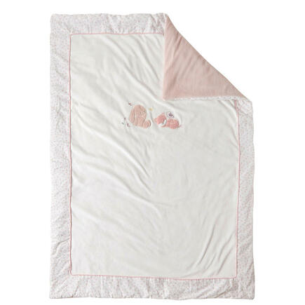 Grande Couverture Rose ALICE & POMME NATTOU