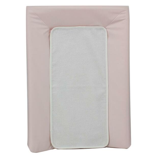 Matelas à langer PIANA Rose Morn avec 1 éponge fixation scratch BAMBAIN