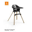 Chaise haute Clikk Black Natural STOKKE - 2