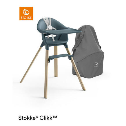 Chaise haute Clikk Fjord Blue STOKKE - 3