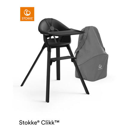 Chaise haute Clikk Midnight Black STOKKE - 4