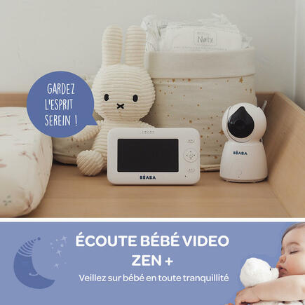 Ecoute bébé vidéo Zen Premium de Béaba, Babyphones : Aubert