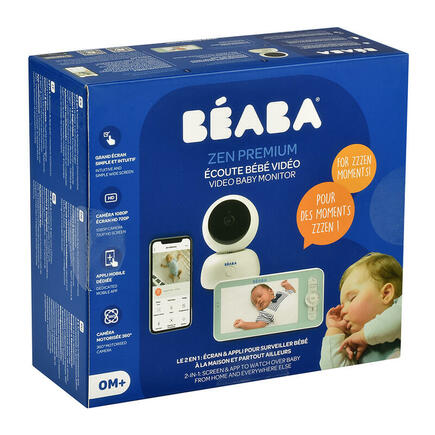 Ecoute bébé Vidéo Zen Premium BEABA, Vente en ligne de Babyphone