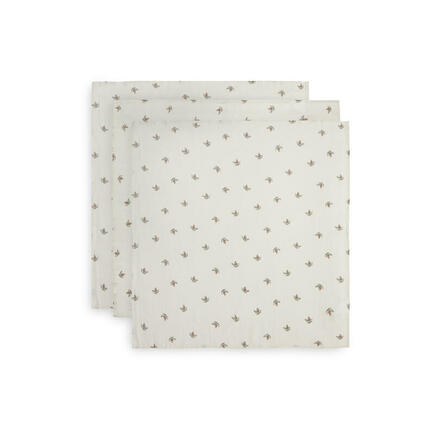 Lot de 3 Langes Gaze Coton 70x70cm Rosehip JOLLEIN, Vente en ligne de  Couverture bébé