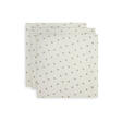 Lot de 3 Langes Gaze Coton 70x70cm Rosehip JOLLEIN