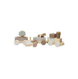 Jouet train en bois 45x12cm Farm