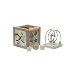 Cube d'activités en bois 15x15 cm Farm