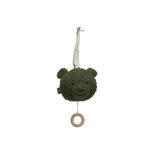 Peluche Musicale Teddy Bear Leaf Green