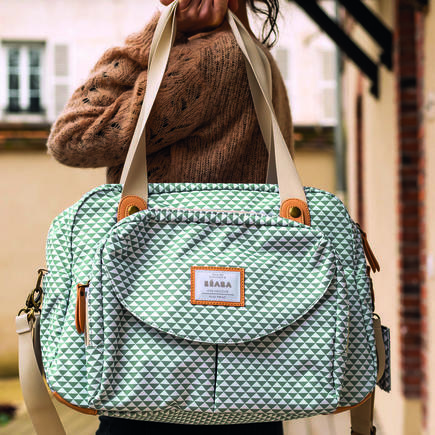 Sac Genève II "PLAY PRINT" Sage Green BEABA - 9