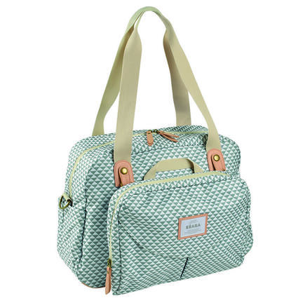 Sac Genève II "PLAY PRINT" Sage Green BEABA