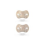 2 Sucettes Symétriques SX PRO 0/6M Joy Doré