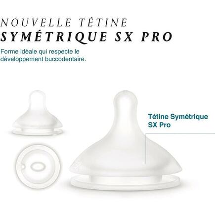 2 Tétines Symétriques SX PRO Silicone 6M+  SUAVINEX - 2